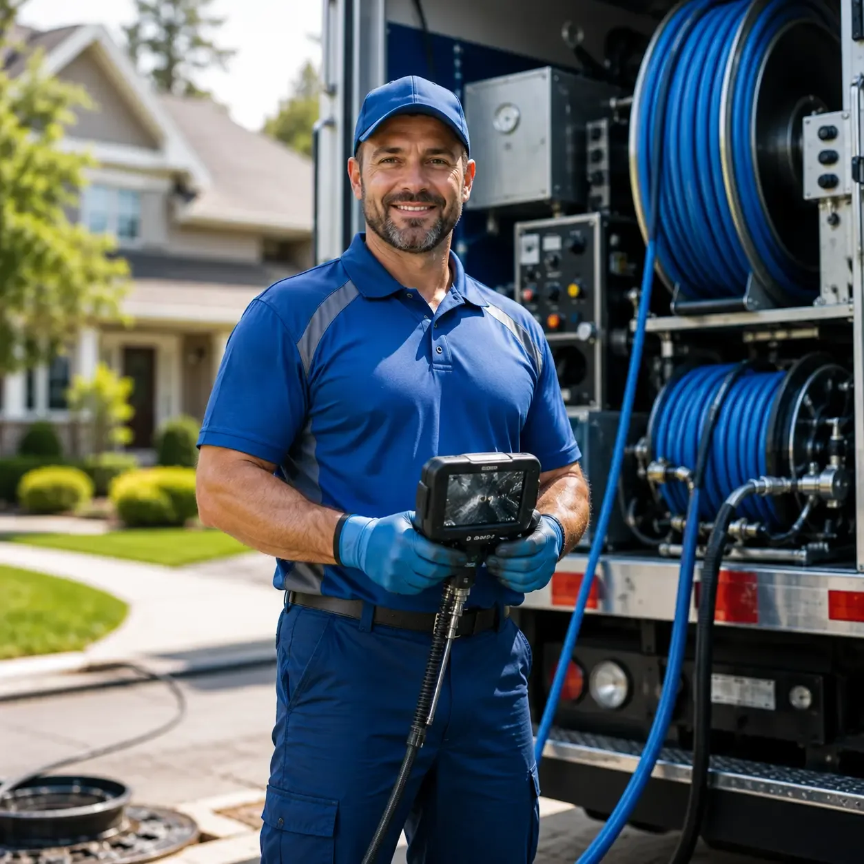 Local outdoor drain cleaning specialists in Cedar, MI